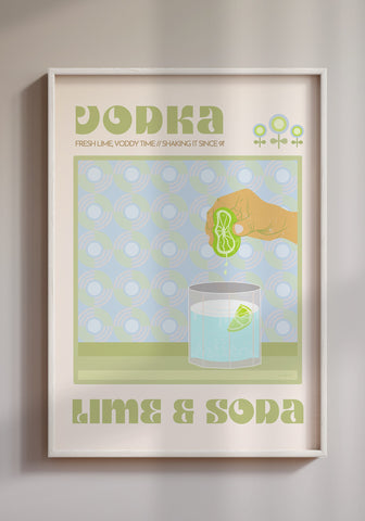 Vera loves Vodka Lime & Soda