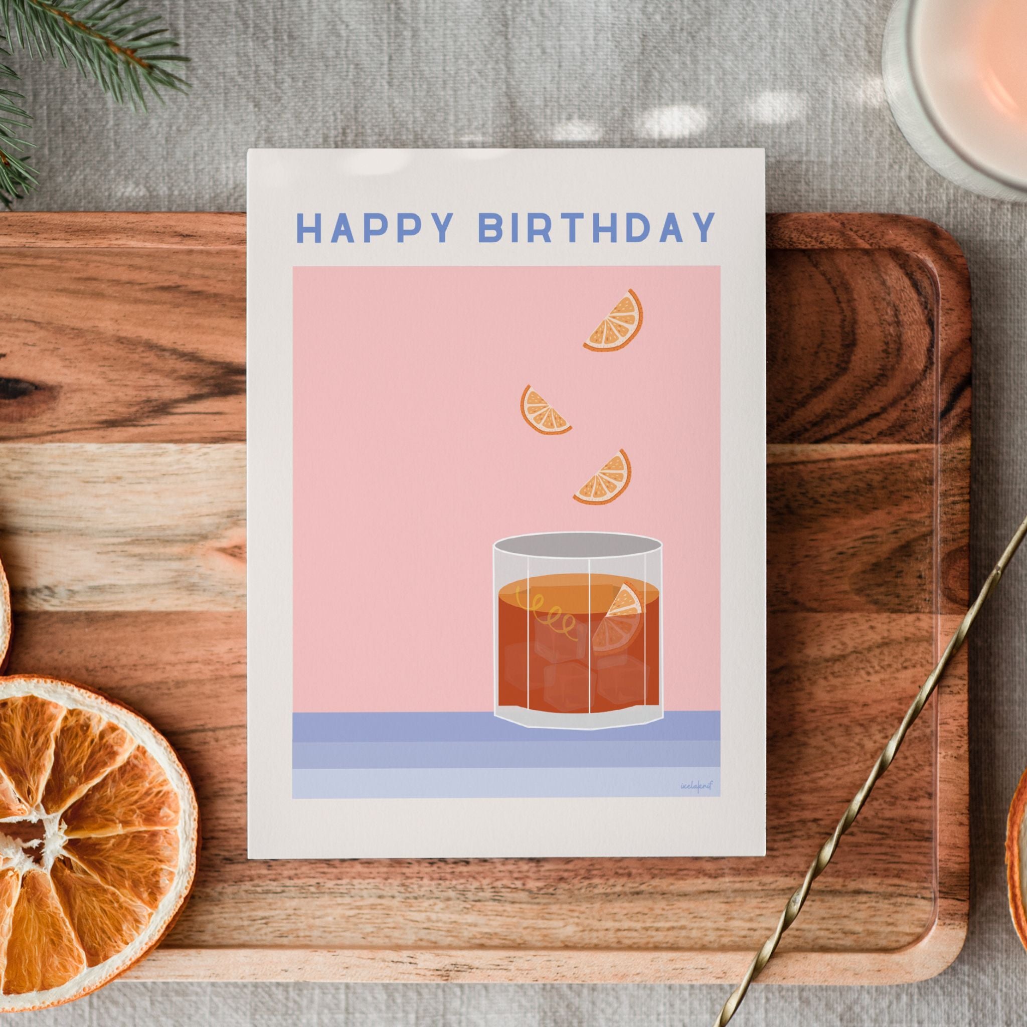 Classic Birthday Card