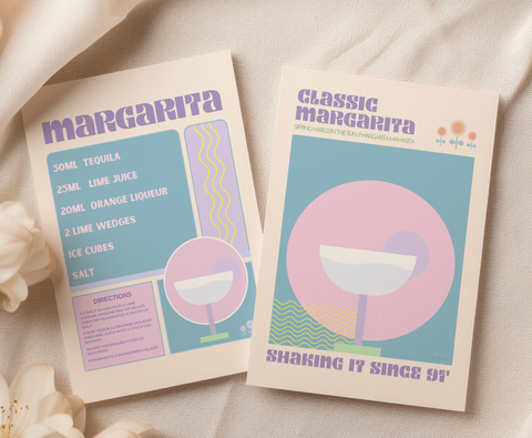 January's Petite Print: Classic Margarita
