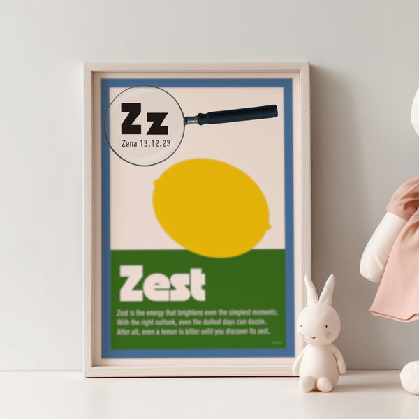 Z is for Zest