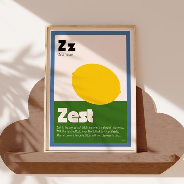 Z is for Zest