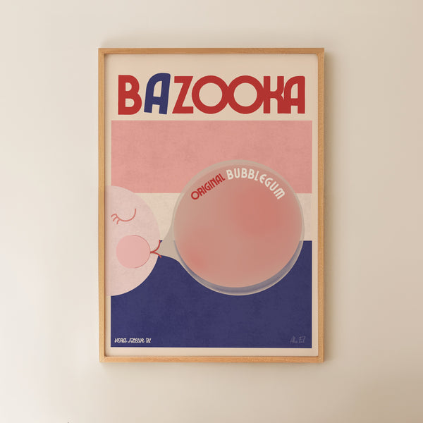 Vera Loves Bazooka Art Print