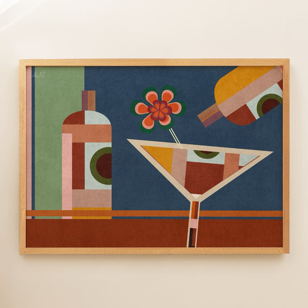 Bar Bordeaux Wall Art