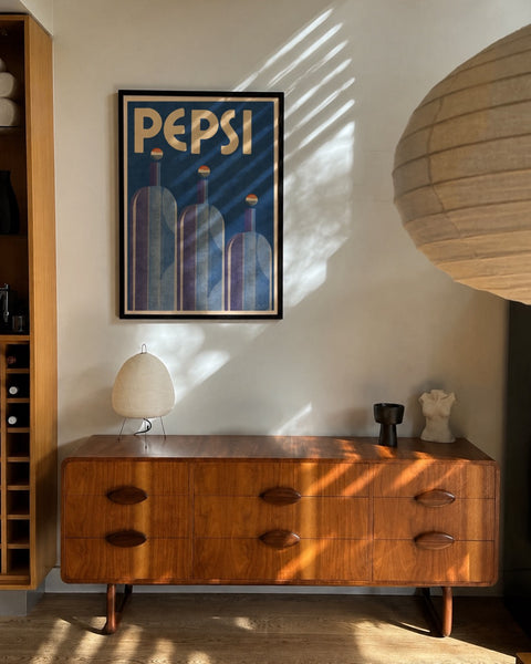Vera loves Pepsi Art Print